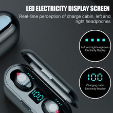 Görseli Galeri görüntüleyiciye yükleyin, Bluetooth V5.0 Kulaklık Kablosuz Kulaklık Stereo Spor Kablosuz Kulaklık iPhone Xiaomi Için Kulakiçi kulaklık
