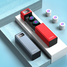 Görseli Galeri görüntüleyiciye yükleyin, Bluetooth Kulaklık Stereo Kulaklık Mikrofonlu Su Geçirmez Bluetooth Kulaklık led ekran Şarj Kutusu 5.0