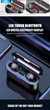 Görseli Galeri görüntüleyiciye yükleyin, Bluetooth V5.0 Kulaklık Kablosuz Kulaklık Stereo Spor Kablosuz Kulaklık iPhone Xiaomi Için Kulakiçi kulaklık