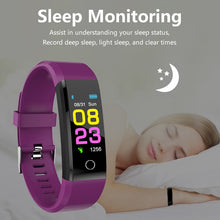 Görseli Galeri görüntüleyiciye yükleyin, Spor akıllı saat su geçirmez aktivite spor izci bileklik nabız monitörü erkekler kadınlar smartwatch Android için