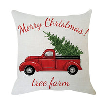Görseli Galeri görüntüleyiciye yükleyin, Christmas Cushion Cover 45*45 Christmas Cotton Linen Throw Pillow Case Cushion Cover Home Sofa Sofa Home Decoration Pillowcase