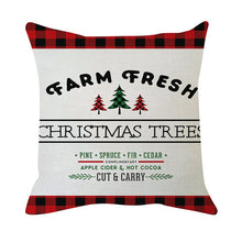 Görseli Galeri görüntüleyiciye yükleyin, Christmas Cushion Cover 45*45 Christmas Cotton Linen Throw Pillow Case Cushion Cover Home Sofa Sofa Home Decoration Pillowcase