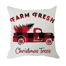 Görseli Galeri görüntüleyiciye yükleyin, Christmas Cushion Cover 45*45 Christmas Cotton Linen Throw Pillow Case Cushion Cover Home Sofa Sofa Home Decoration Pillowcase