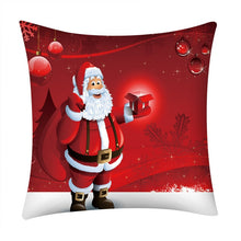 Görseli Galeri görüntüleyiciye yükleyin, Christmas Cushion Cover 45*45 Christmas Cotton Linen Throw Pillow Case Cushion Cover Home Sofa Sofa Home Decoration Pillowcase