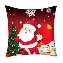 Görseli Galeri görüntüleyiciye yükleyin, Christmas Cushion Cover 45*45 Christmas Cotton Linen Throw Pillow Case Cushion Cover Home Sofa Sofa Home Decoration Pillowcase