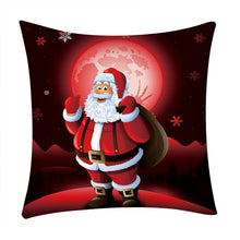 Görseli Galeri görüntüleyiciye yükleyin, Christmas Cushion Cover 45*45 Christmas Cotton Linen Throw Pillow Case Cushion Cover Home Sofa Sofa Home Decoration Pillowcase