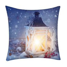Görseli Galeri görüntüleyiciye yükleyin, Christmas Cushion Cover 45*45 Christmas Cotton Linen Throw Pillow Case Cushion Cover Home Sofa Sofa Home Decoration Pillowcase