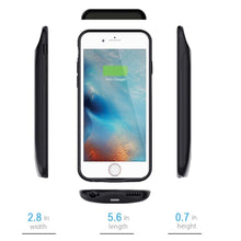 Görseli Galeri görüntüleyiciye yükleyin, LUXISE Güç Bankası Paketi Pil Şarj Cihazı Kılıfı iPhone 6 6S 7 8 Plus X 10 için