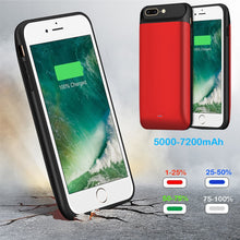 Görseli Galeri görüntüleyiciye yükleyin, LUXISE Güç Bankası Paketi Pil Şarj Cihazı Kılıfı iPhone 6 6S 7 8 Plus X 10 için