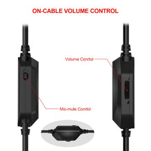 Görseli Galeri görüntüleyiciye yükleyin, Mikrofonlu PS4 Xbox one için Bilgisayar Led HD Bas USB için LUXISE Oyun Kulaklıkları