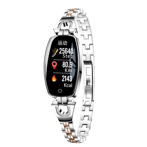 Touch Screen Smart Watch Bracelet Women Heart Rate Sleep Monitor Smart Band Sports