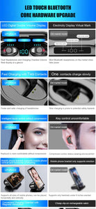 Bluetooth V5.0 Earphone Wireless Earphones Stereo Sport Wireless Headphones Earbuds headset For iPhone Xiaomi