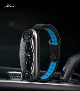 LUXISE Smart Watch Earbud Double Bluetooth Smartwatch Bracelet Men Women