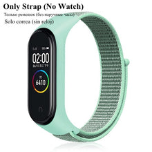 Load image into Gallery viewer, Nylon Strap for Xiaomi Mi band 4 3 replaceable Bracelet Mi band4 band3 Sports Wristband Breathable Bracelet for Xiomi Miband 3 4