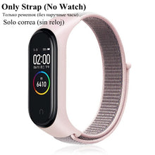 Load image into Gallery viewer, Nylon Strap for Xiaomi Mi band 4 3 replaceable Bracelet Mi band4 band3 Sports Wristband Breathable Bracelet for Xiomi Miband 3 4