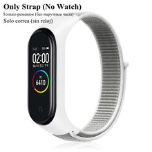 Load image into Gallery viewer, Nylon Strap for Xiaomi Mi band 4 3 replaceable Bracelet Mi band4 band3 Sports Wristband Breathable Bracelet for Xiomi Miband 3 4