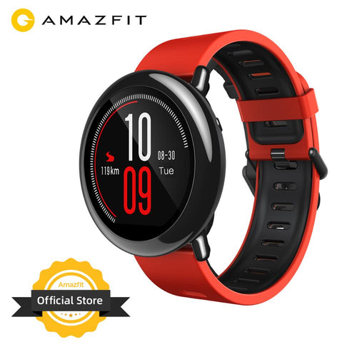 YENI Amazfit Pace Smartwatch Amazfit Akıllı İzle Bluetooth Müzik GPS Bilgi Xiaomi telefon redmi 7 IOS Için İtme Kalp Hızı