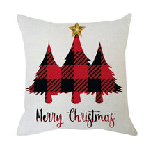 Load image into Gallery viewer, Christmas Cushion Cover 45*45 Christmas Cotton Linen Throw Pillow Case Cushion Cover Home Sofa Sofa Home Decoration Pillowcase