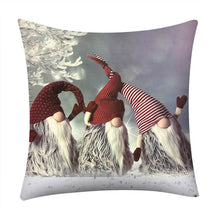 Load image into Gallery viewer, Christmas Cushion Cover 45*45 Christmas Cotton Linen Throw Pillow Case Cushion Cover Home Sofa Sofa Home Decoration Pillowcase