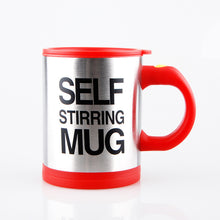 Load image into Gallery viewer, 400ml Automatic Self Stirring Mug Coffee Milk Mixing Mug Stainless Steel Thermal Cup Electric