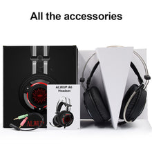 Load image into Gallery viewer, LUXISE Gaming Headphones for Computer  Led HD Bass USB for PS4 Xbox one with microphone