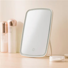 Load image into Gallery viewer, Intelligent portable makeup mirror desktop led light portable folding light mirror dormitory desktop