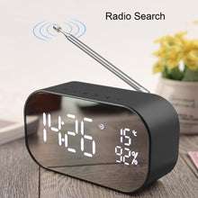Load image into Gallery viewer, Tabletop FM Radio Stereo with Led Display USB Multifunction Double Bluetooth Speaker Aux-IN/TF card