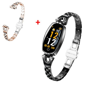 Touch Screen Smart Watch Bracelet Women Heart Rate Sleep Monitor Smart Band Sports