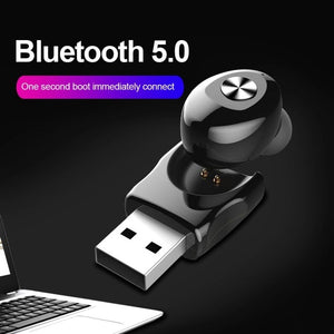 Bluetooth 5.0 Kulaklık Kablosuz Kulaklık HIFI Spor Kulaklık Telefon için Mic ile Handsfree